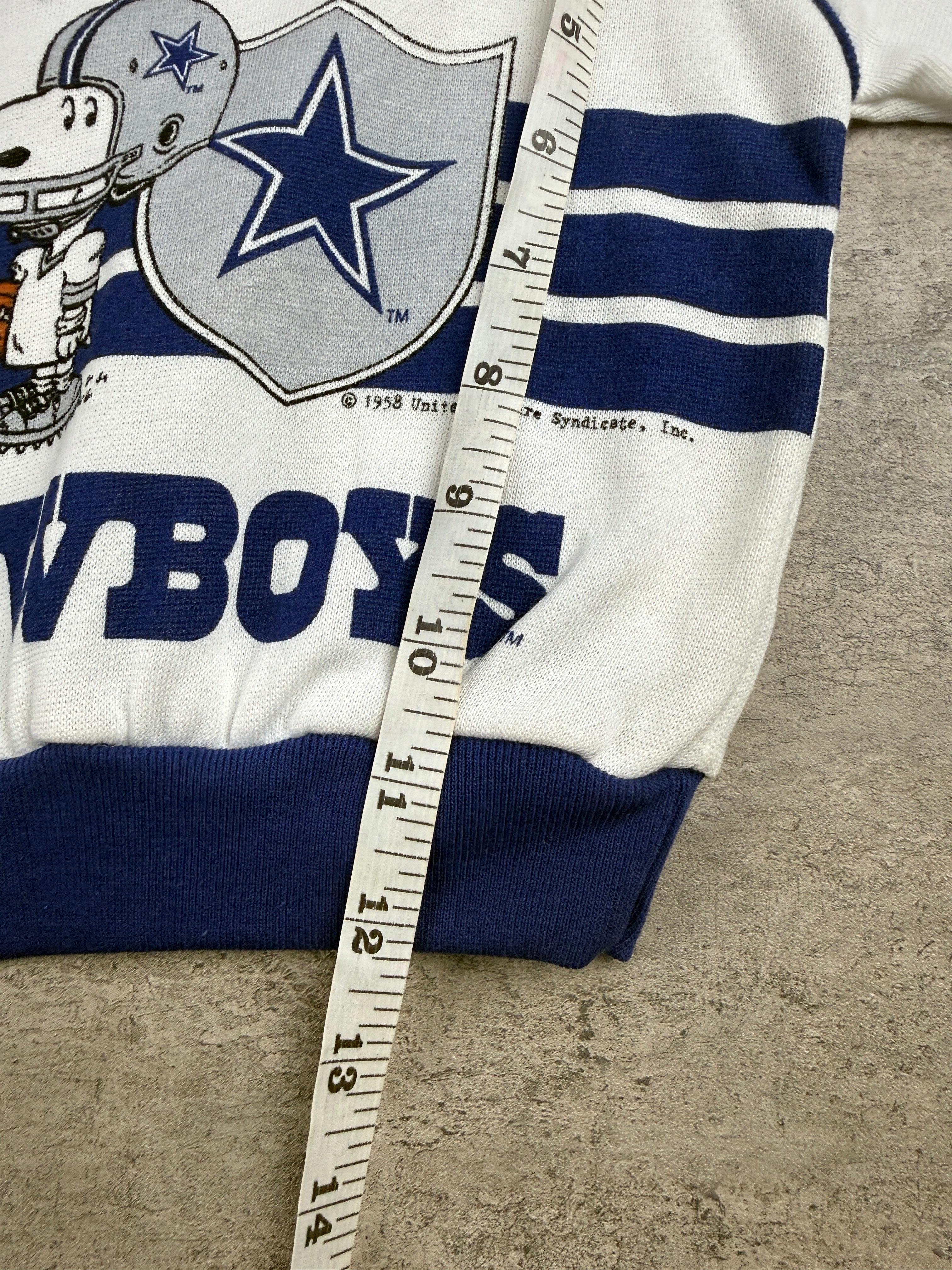 Vintage Deadstock Dallas Cowboy Snoopy Set 12 Months