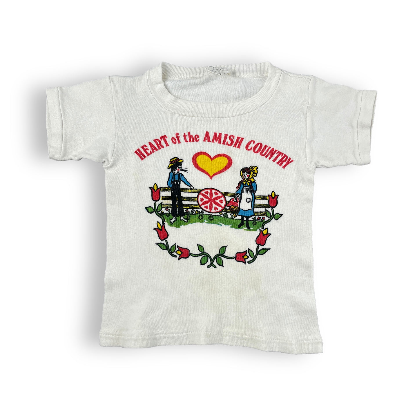 Vintage Amish Country Souvenir T-Shirt 2T