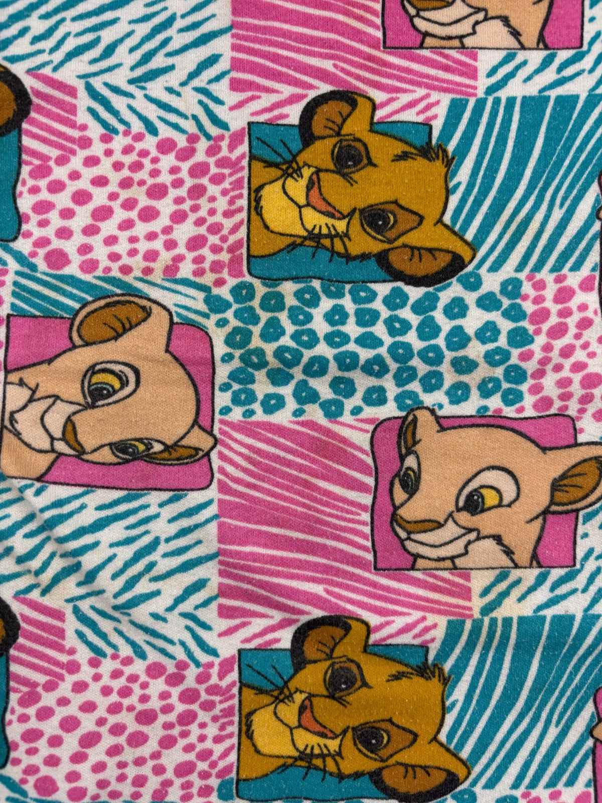 Vintage Lion King Pajamas 6T