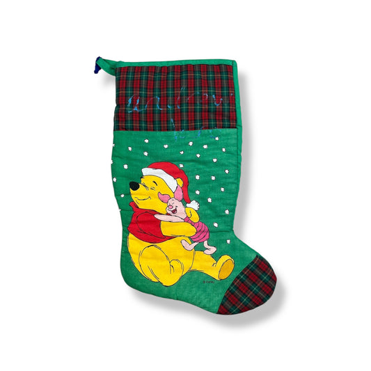 Vintage Winnie the Pooh Holiday Stocking