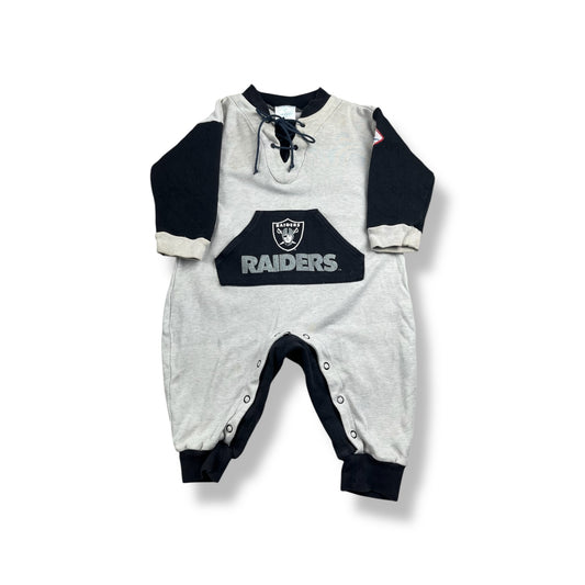 Vintage Raiders Romper 18 Months