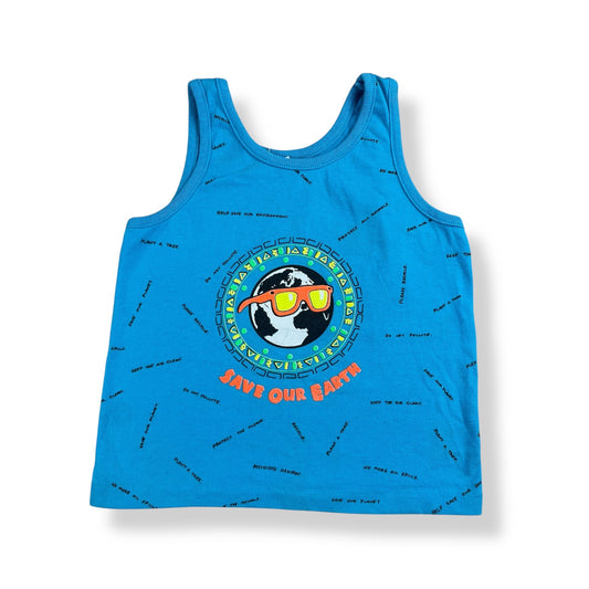 Vintage Save Our Earth Tank 3T
