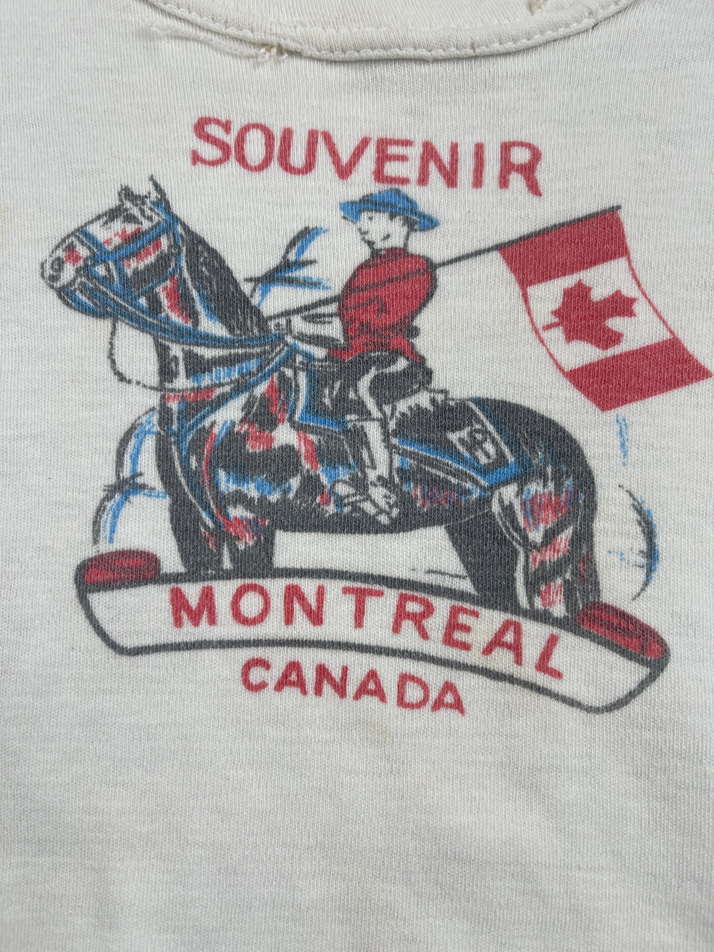 Vintage 60’s Montreal Souvenir T-Shirt 2T