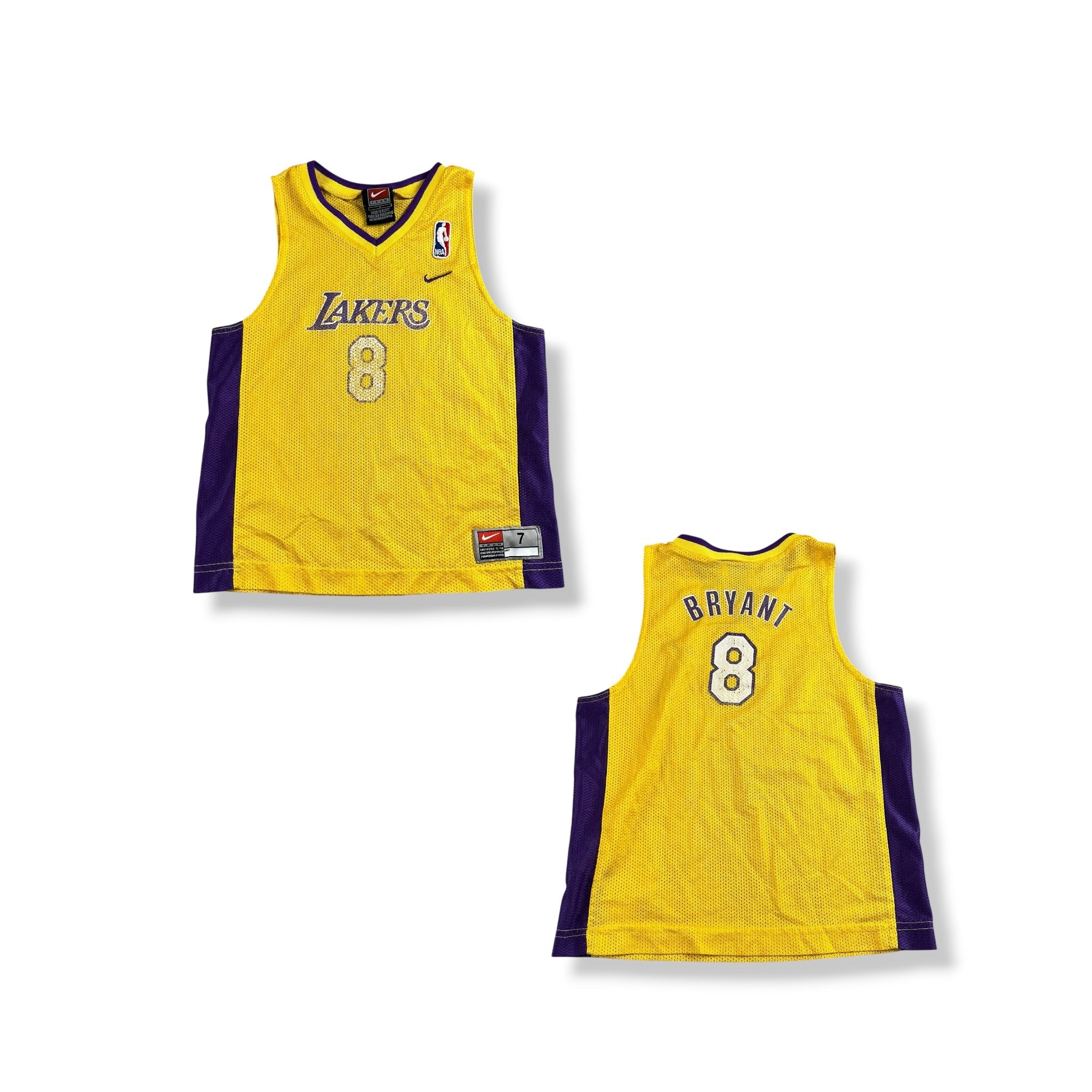 Vintage Kobe Bryant Los Angeles Lakers Jersey 3/4T
