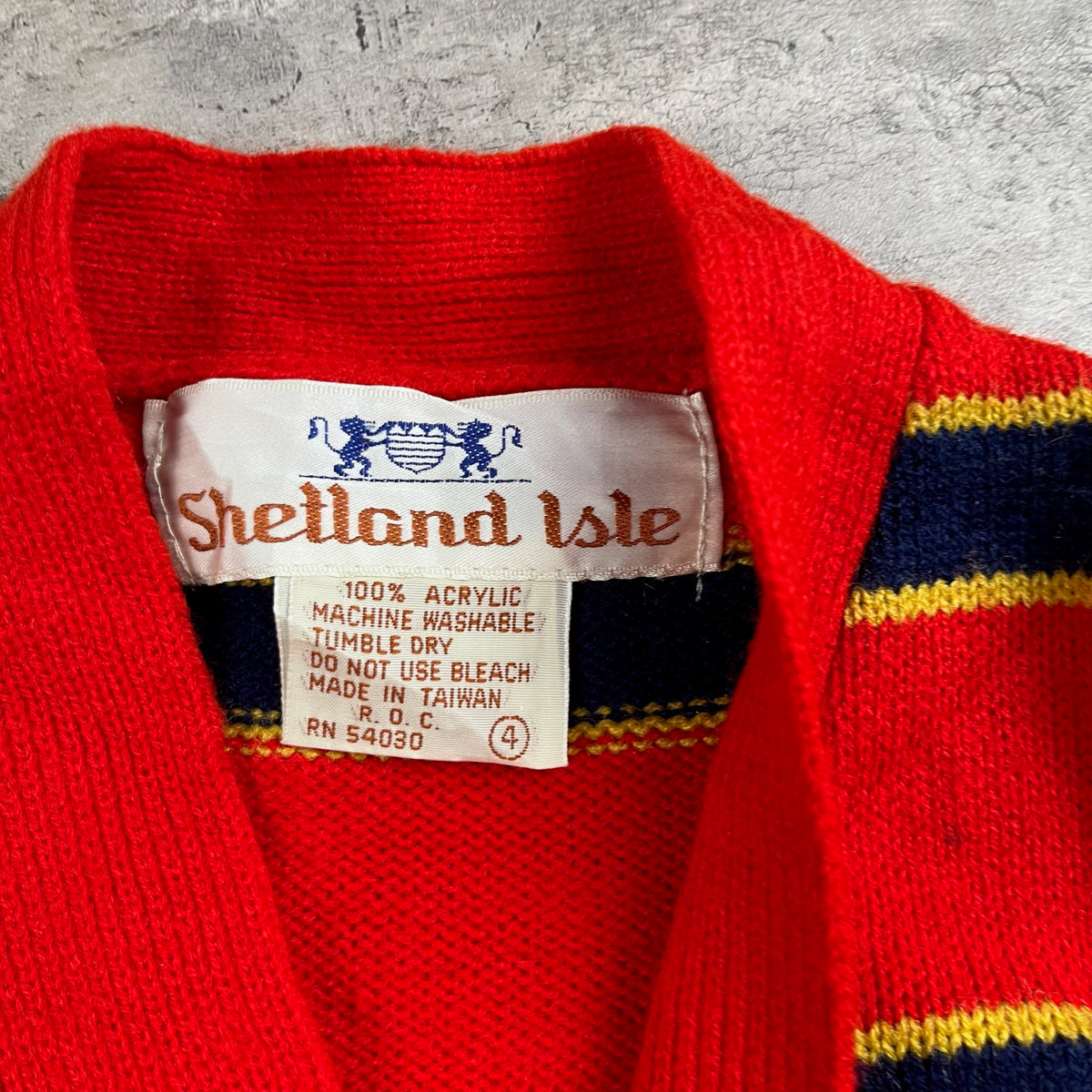 Vintage Striped Cardigan 2T