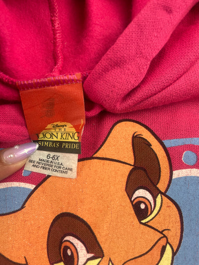 Vintage Kiara Lion King Hoodie 3/4T