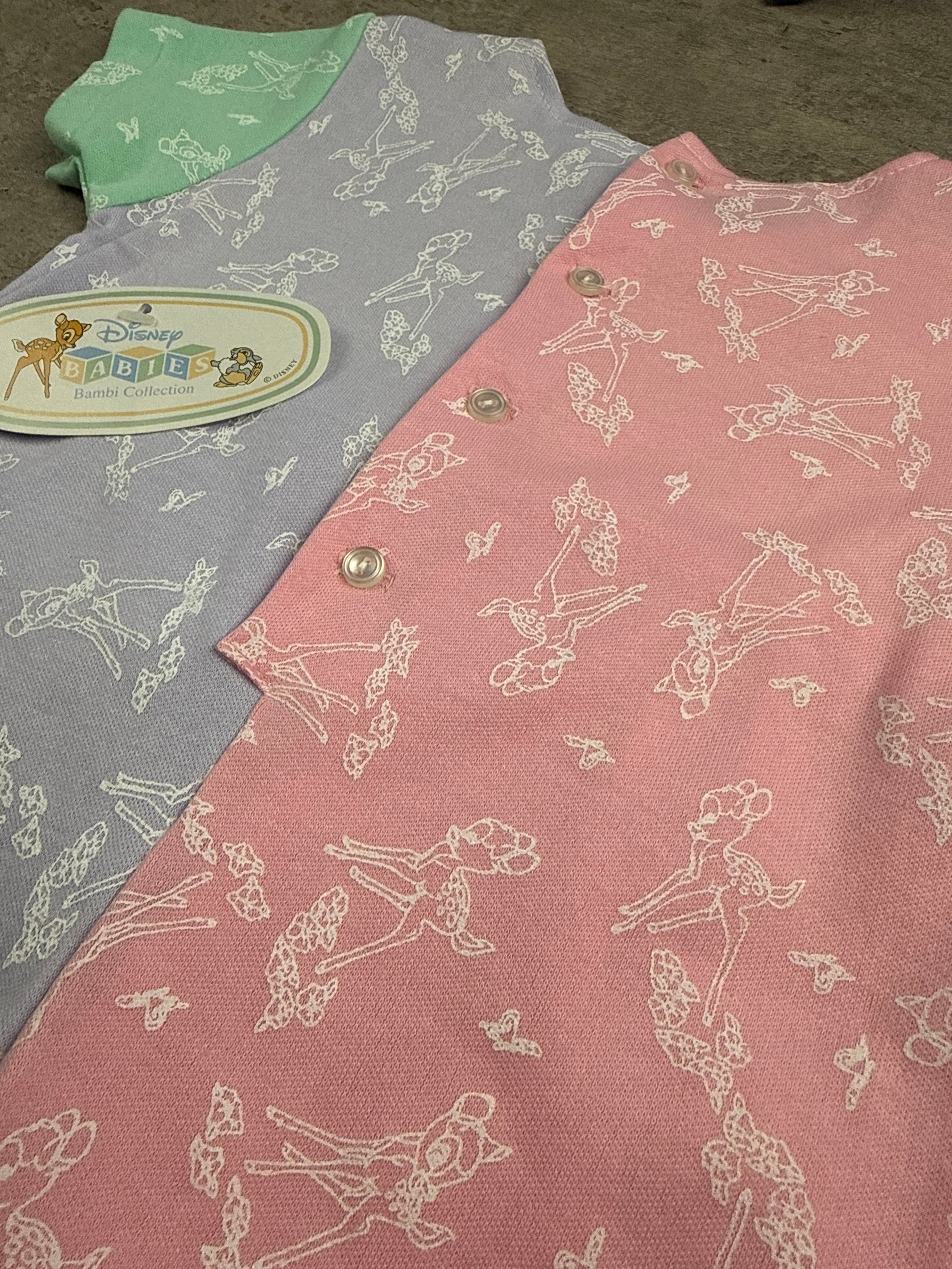 Vintage Deadstock Bambi Romper 12-18 Months