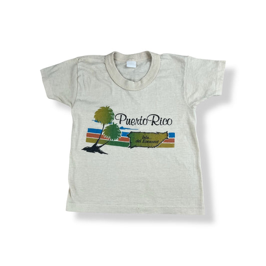 Vintage Puerto Rico Souvenir T-Shirt 3T