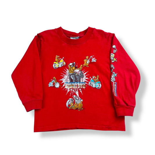 Vintage Scooby Doo Choppers Rule Longsleeve 3/4T