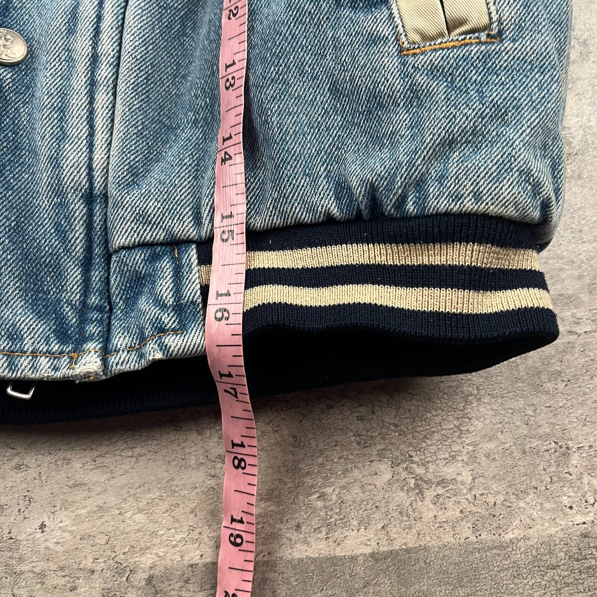 Vintage Disney Denim Jacket 3/4T