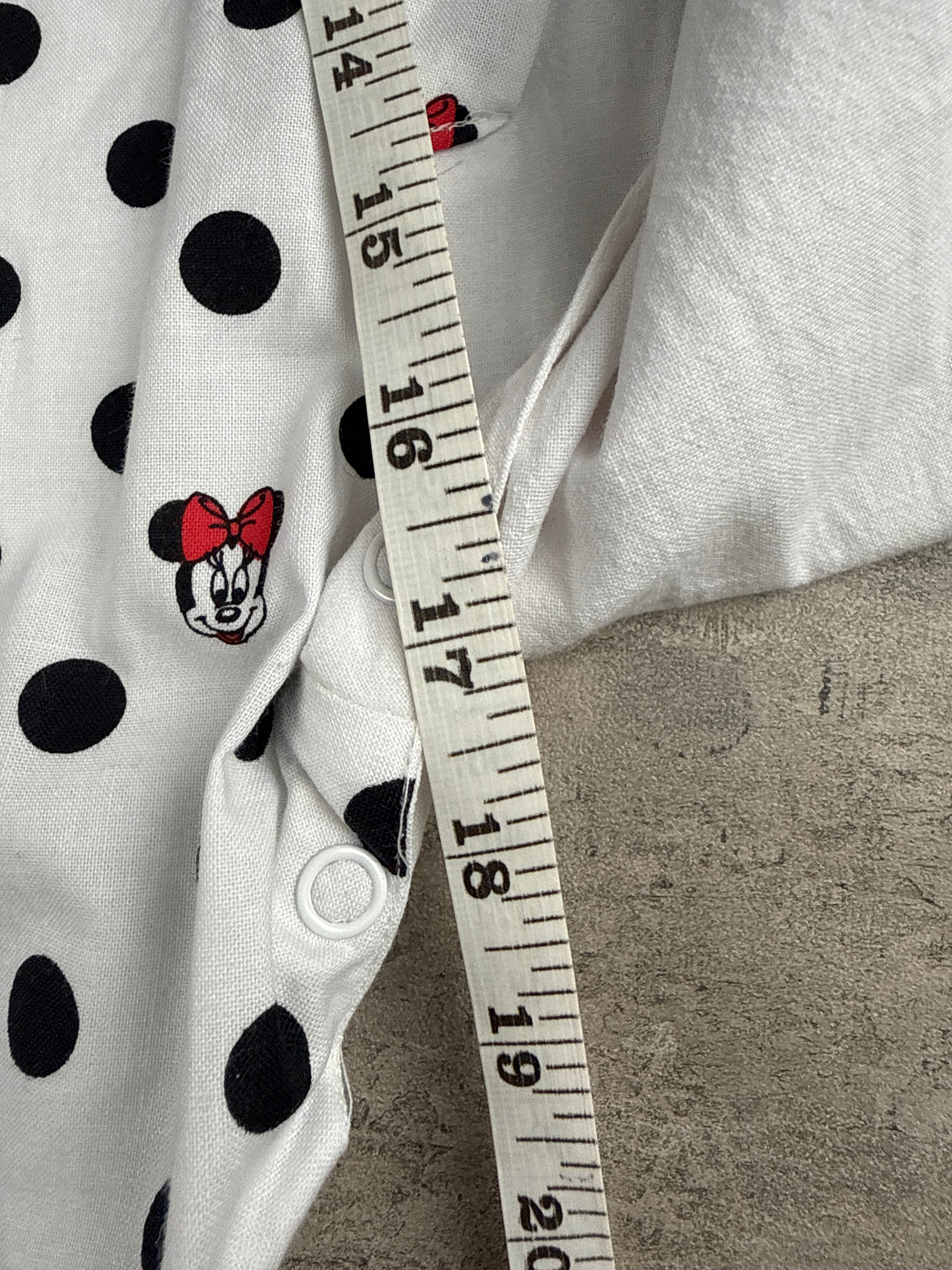 Vintage Disney Mickey & Minnie Romper 24 Mo