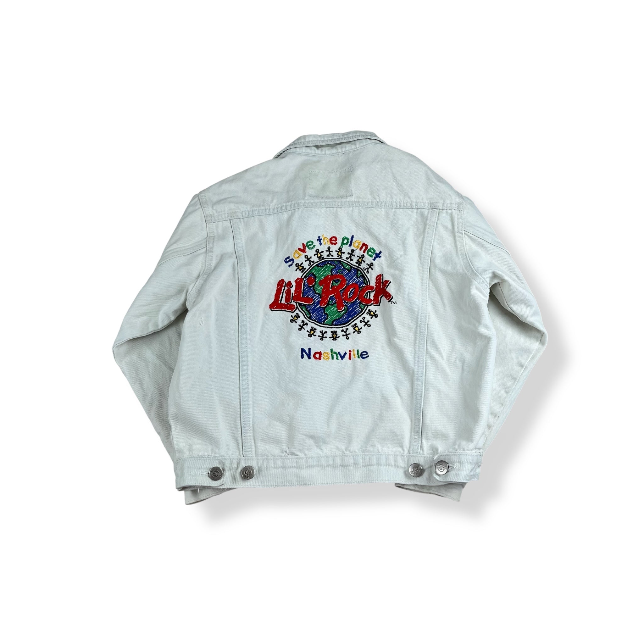 Vintage Hard Rock Denim Jacket 5T