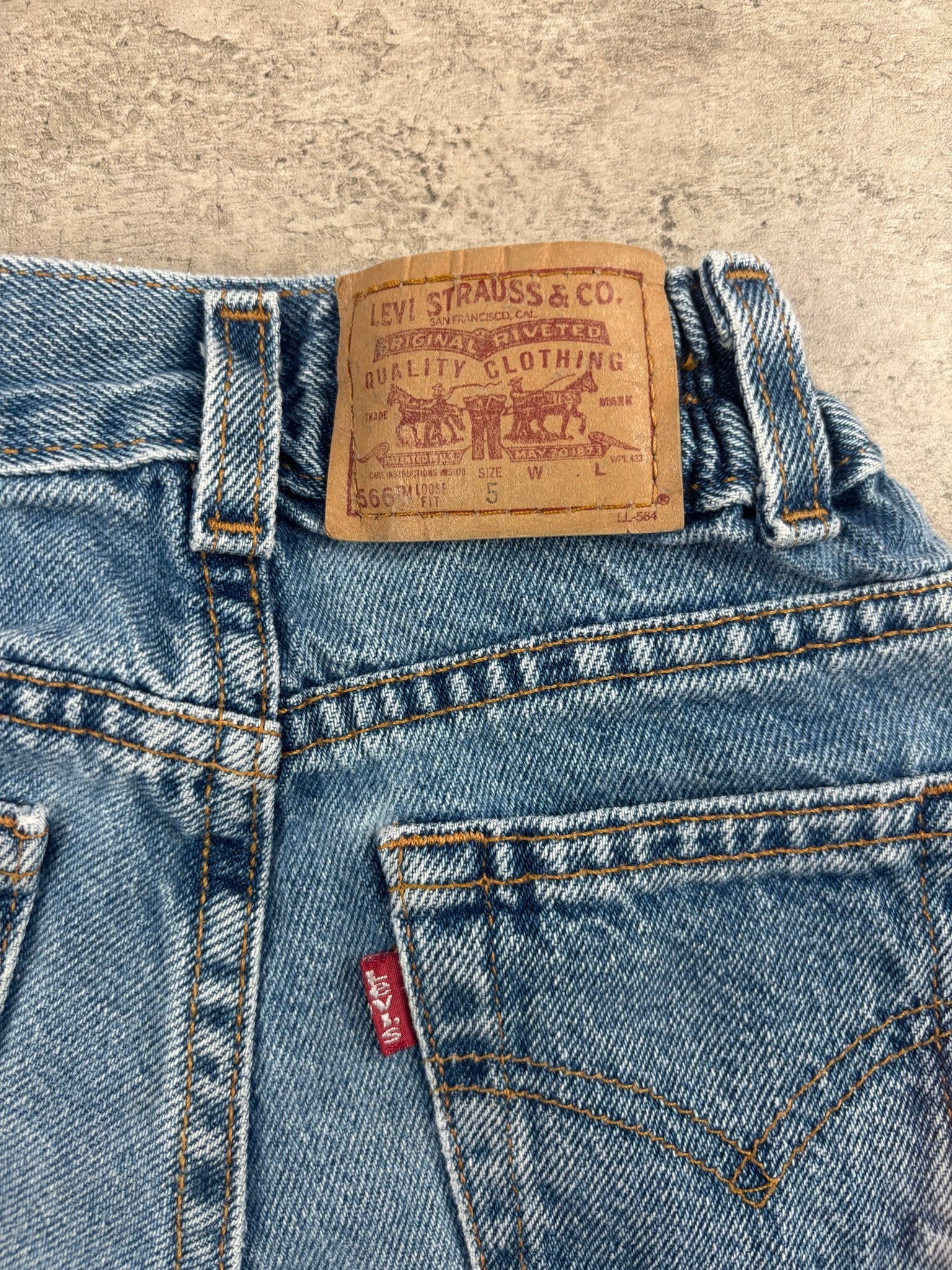 Vintage 566 Little Levis 3/4T