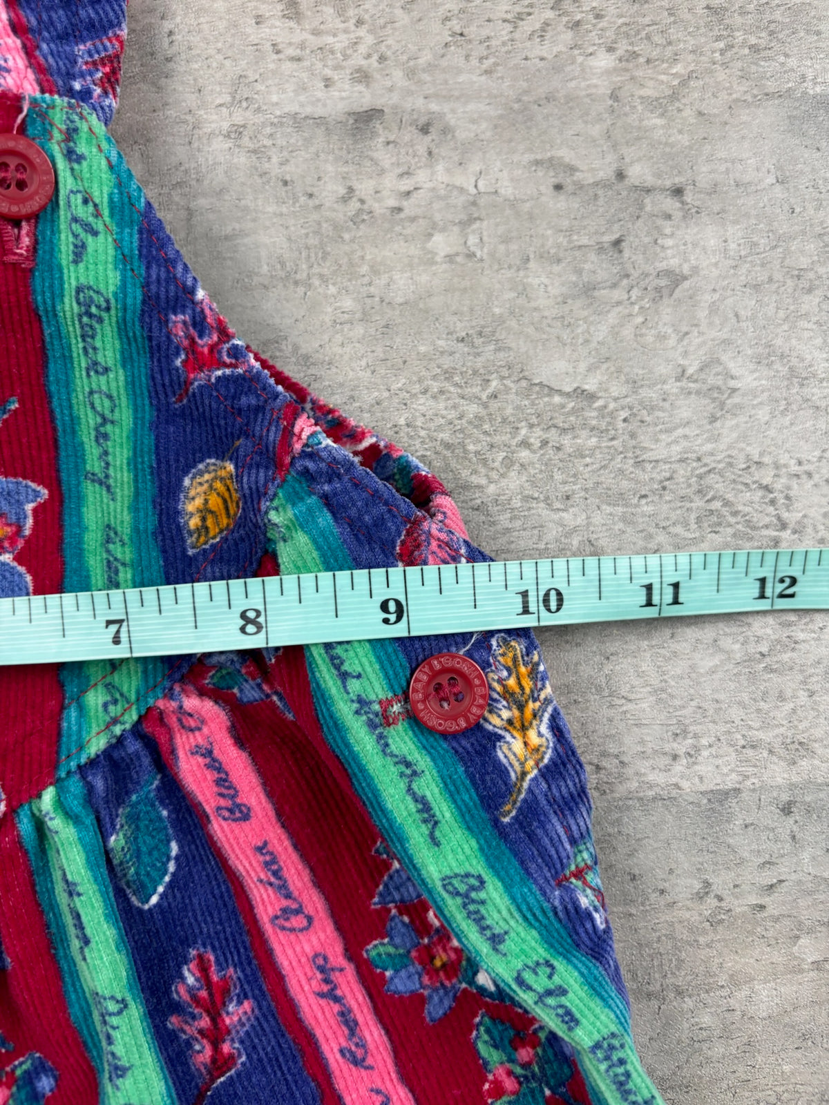 Vintage Floral OshKosh Overalls 18 Mo