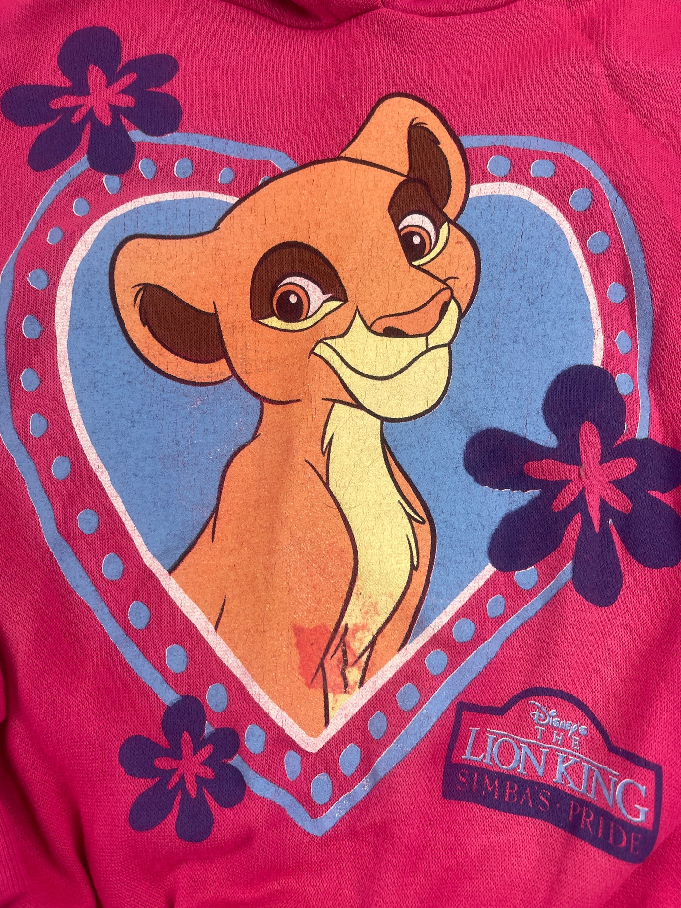 Vintage Kiara Lion King Hoodie 3/4T