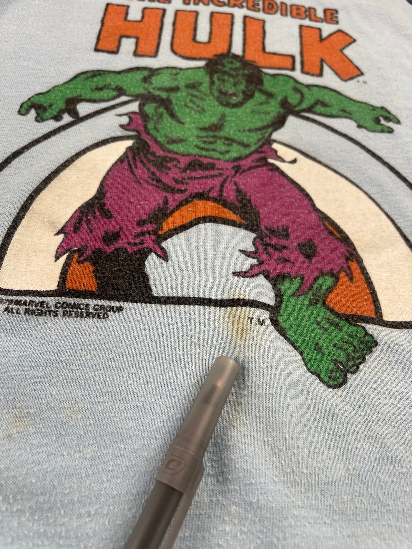 Vintage ‘79 Incredible Hulk 3T