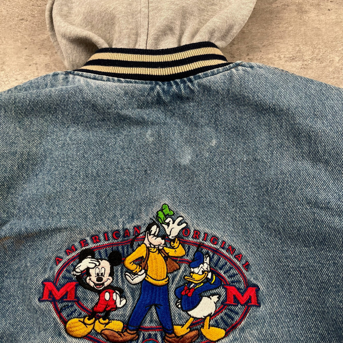Vintage Disney Denim Jacket 3/4T