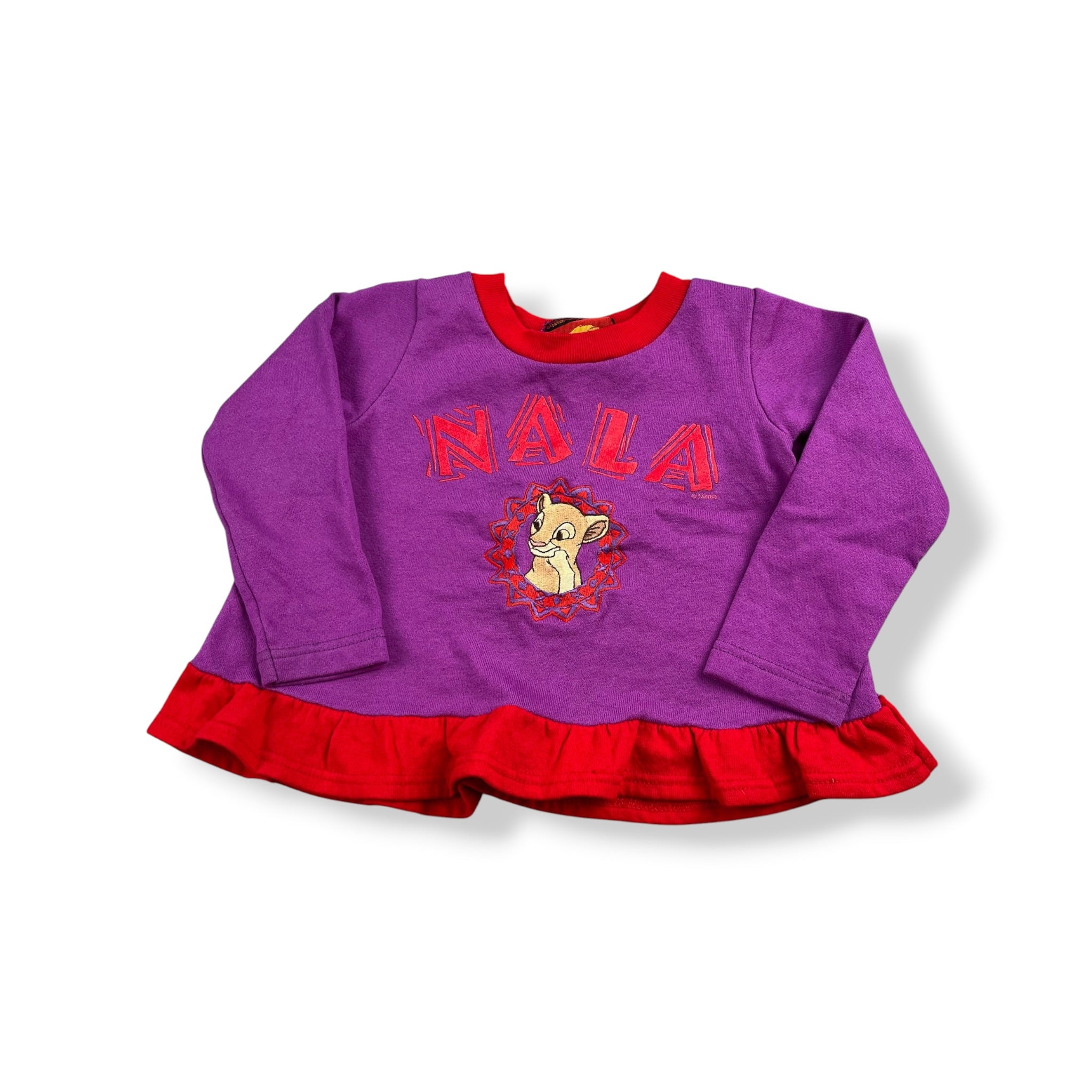 Vintage Nala Lion King Pelpum Top 18-24 Mo