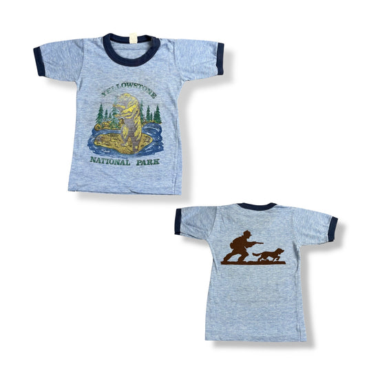Vintage Yellowstone National Park Ringer 2T