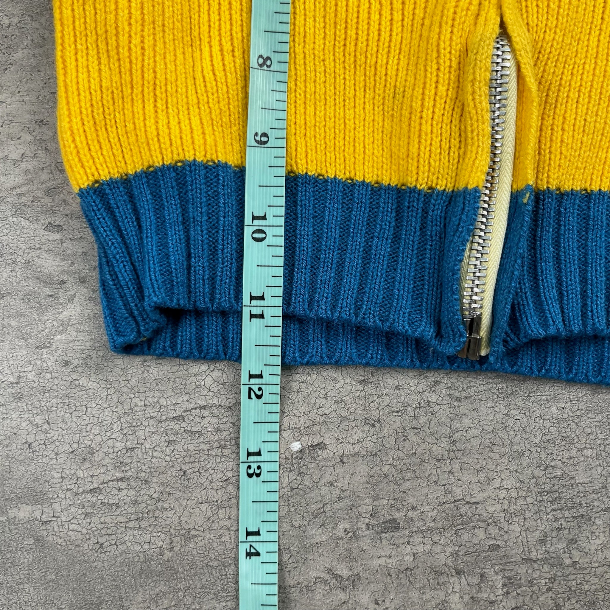 Vintage Cookie Monster Knit 12 Months