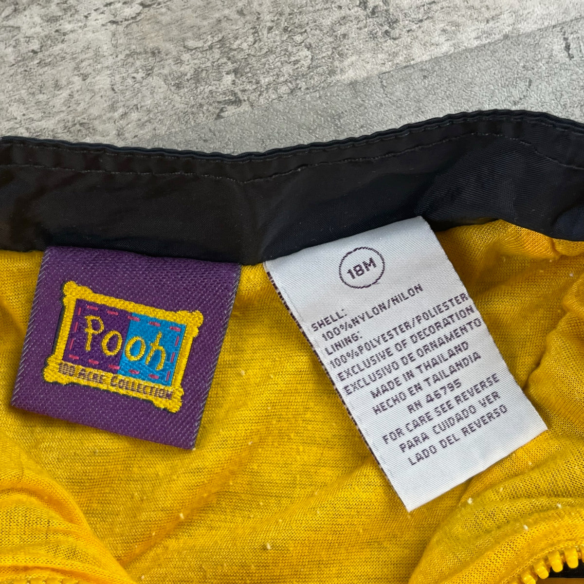Vintage Winnie The Pooh Windbreaker 6-9 Mo