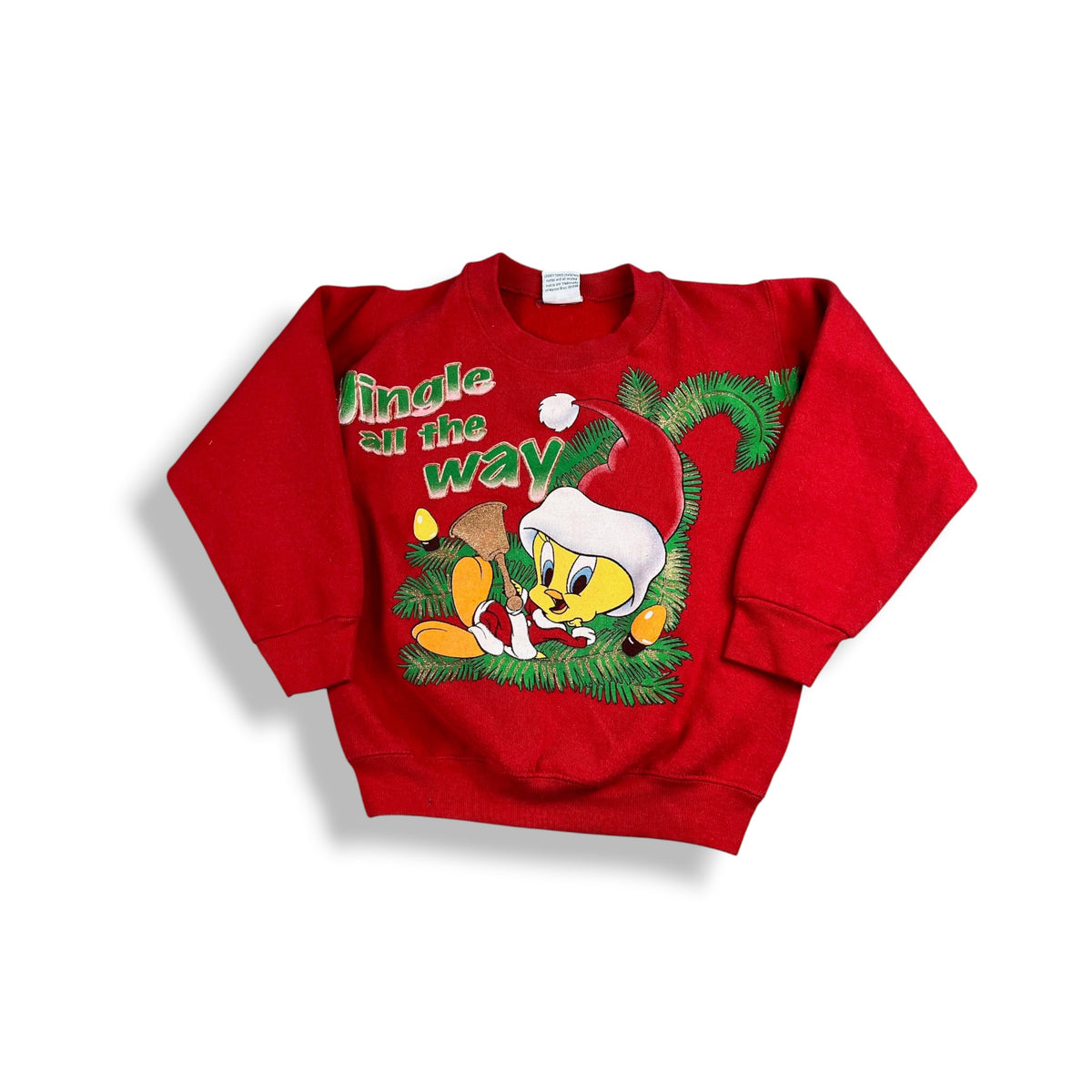 Vintage Holiday Tweety Crewneck 5T