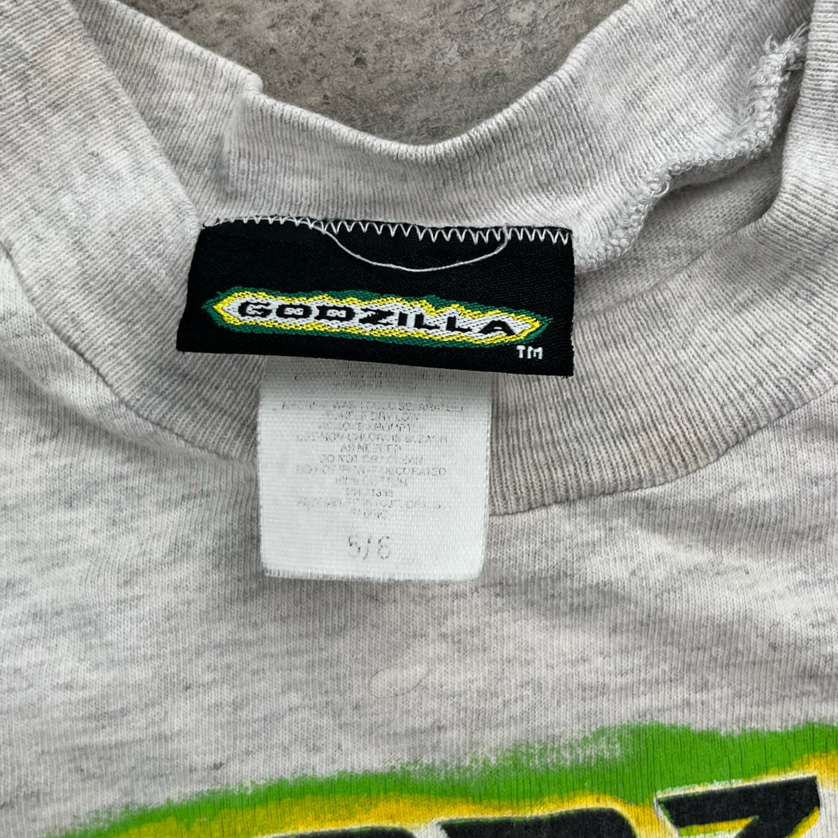 Vintage Godzilla T-Shirt 4T