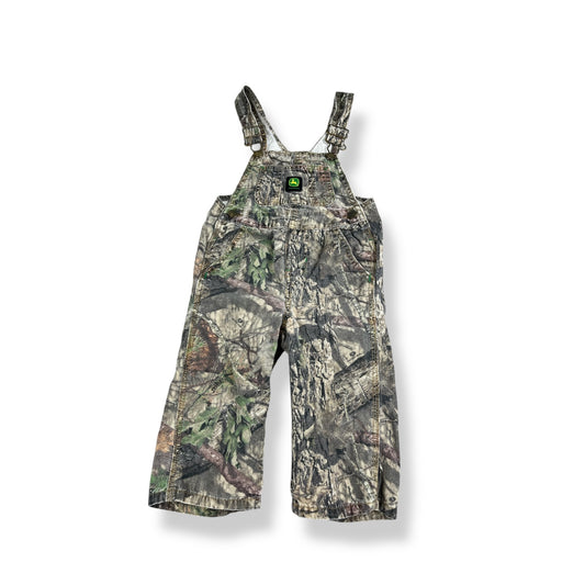 John Deer Camo Overalls 2T