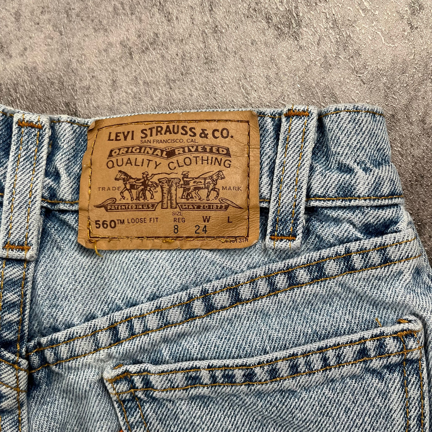 Vintage Orange Tab Levi’s Short 6T