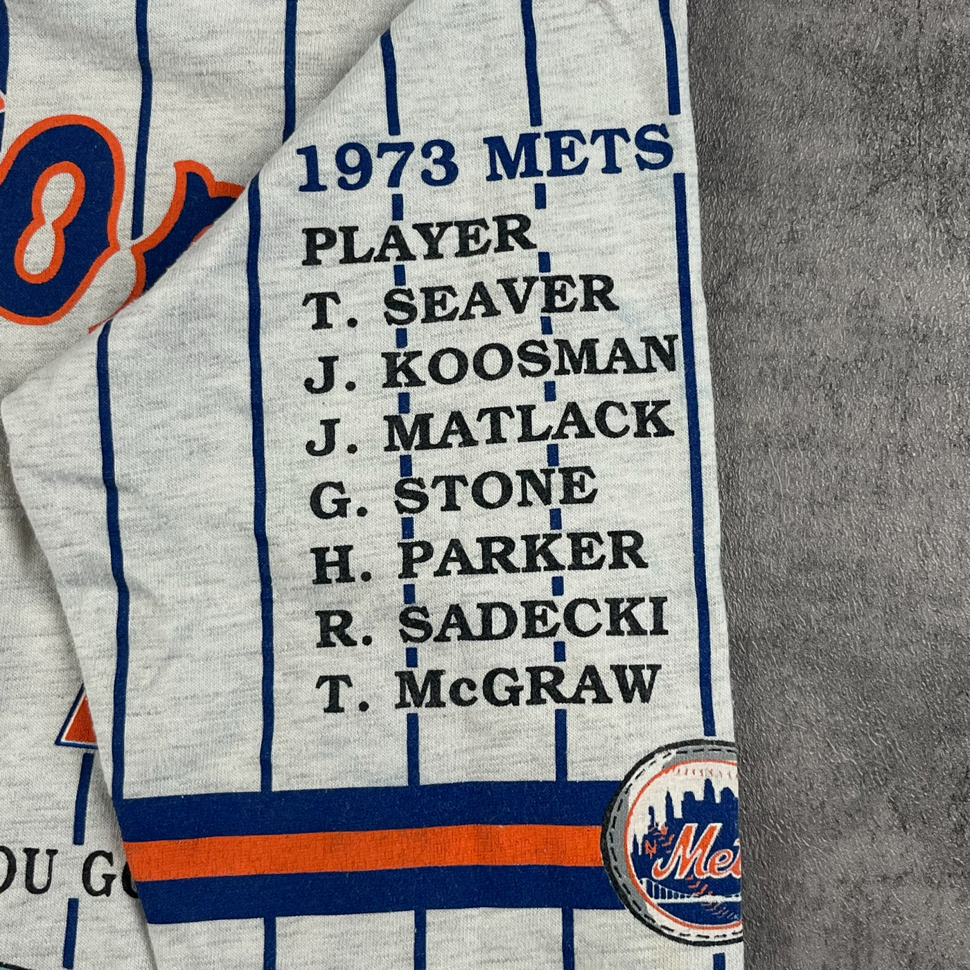 Vintage New York Mets ‘73 Raglan Shirt Youth XL