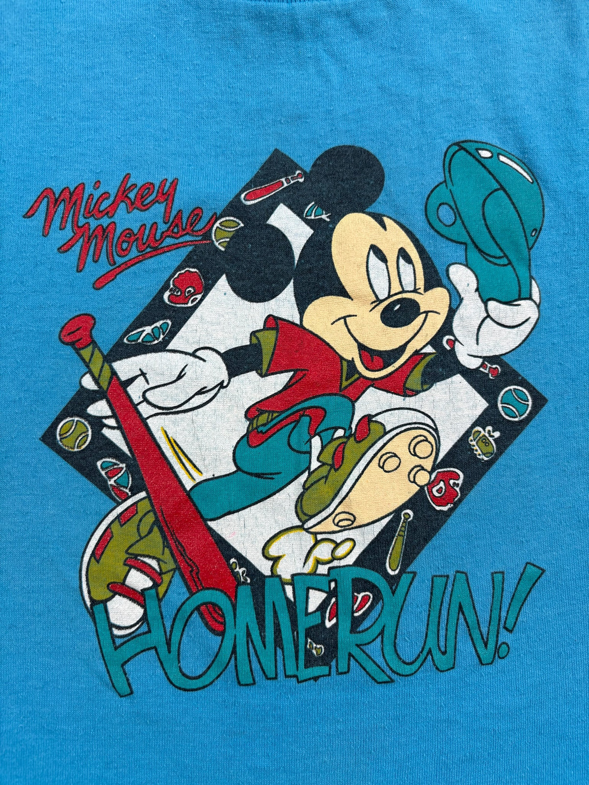 Vintage Mickey Mouse Homerun 2T