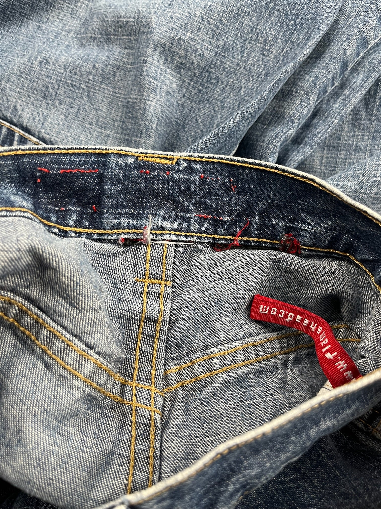Vintage Flamehead Denim 7/8