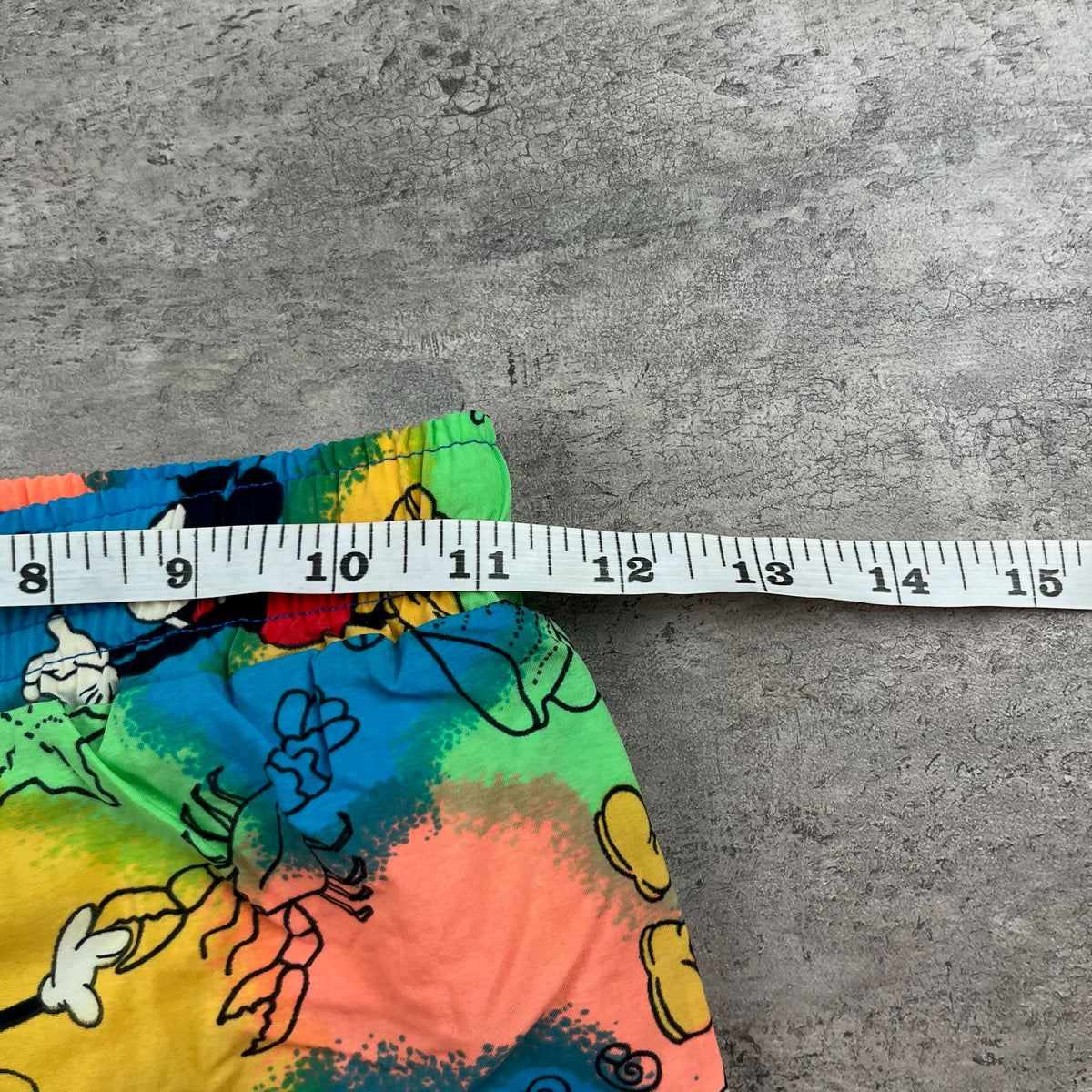 Vintage Mickey Mouse Swim Trunks 5/6T