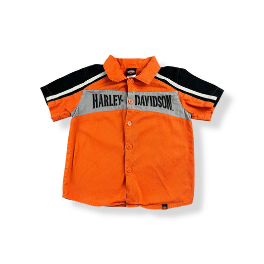 Harley Davidson Button Up 3/4T