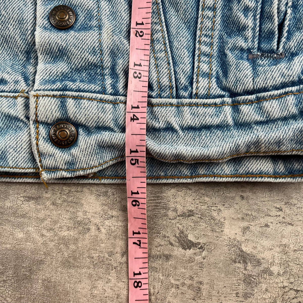 Vintage Levis Upcycled Skid Row Jacket 3T