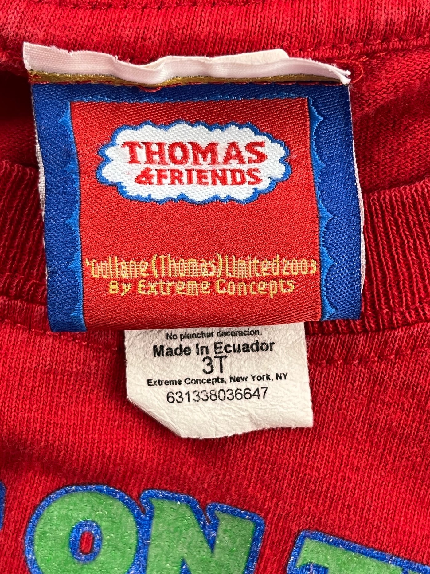 Y2K Thomas and Friends Long Sleeve 3T