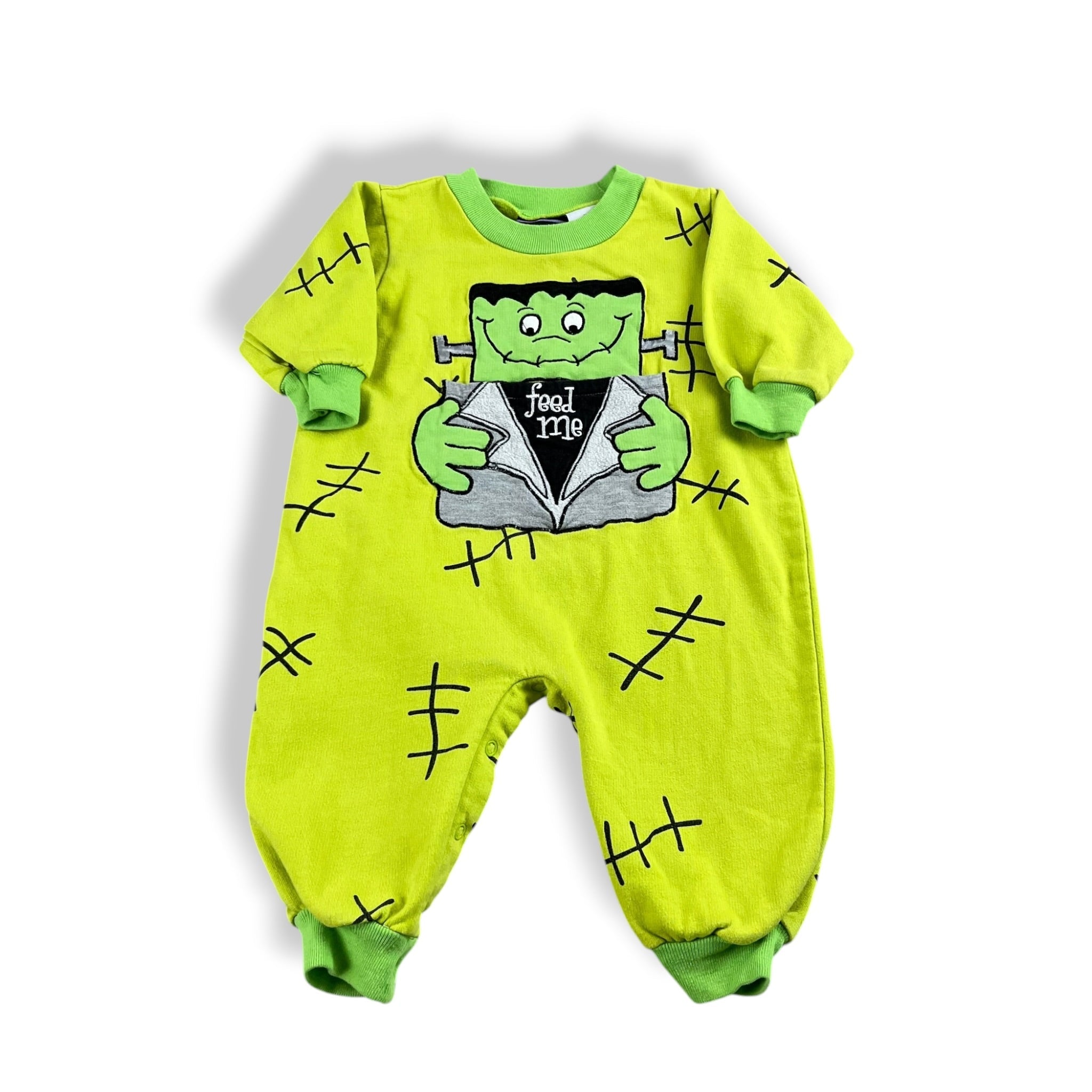 Vintage 90's Frankenstein Romper 12-18 Months
