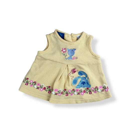 Vintage Blues Clues Dress 3-6 Months