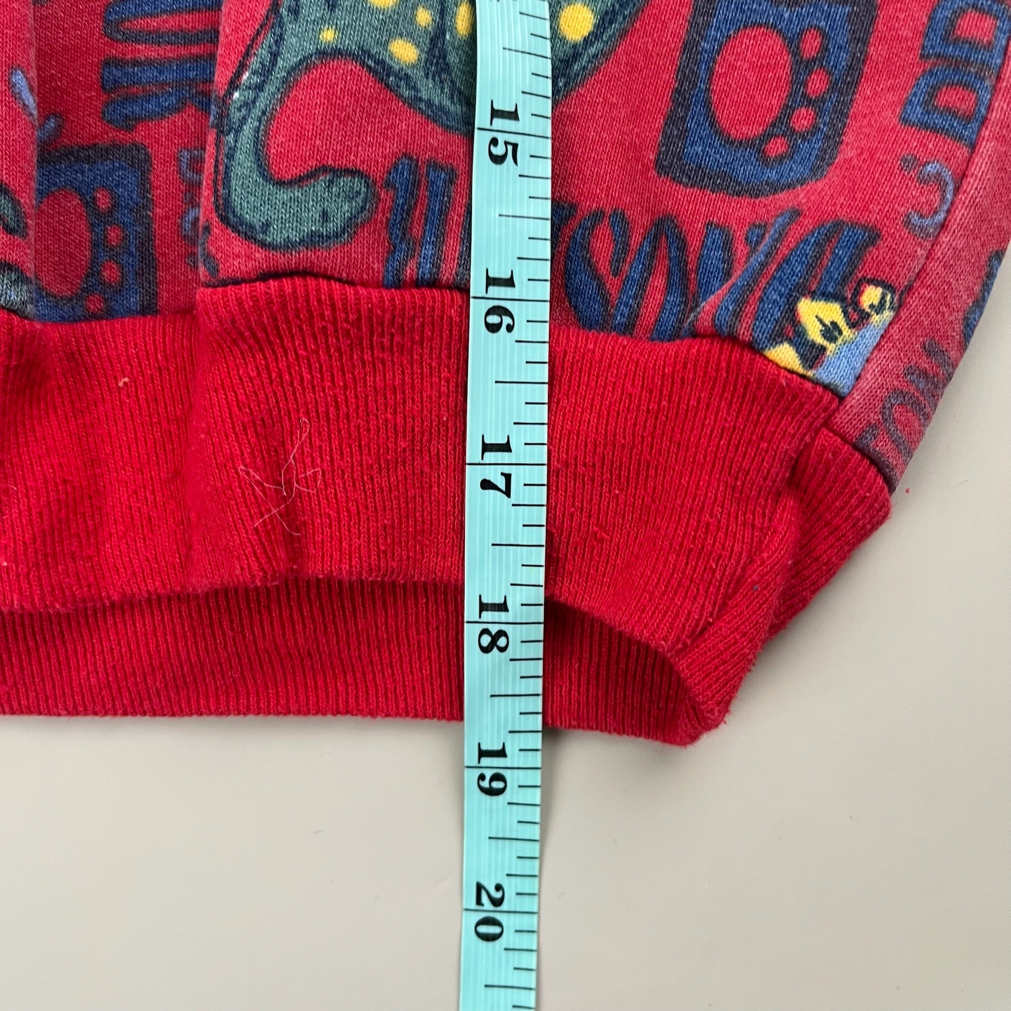 Vintage Dinosaur AOP Crewneck 4T