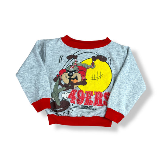 Vintage '92 Taz 49ers Sweater 18 months