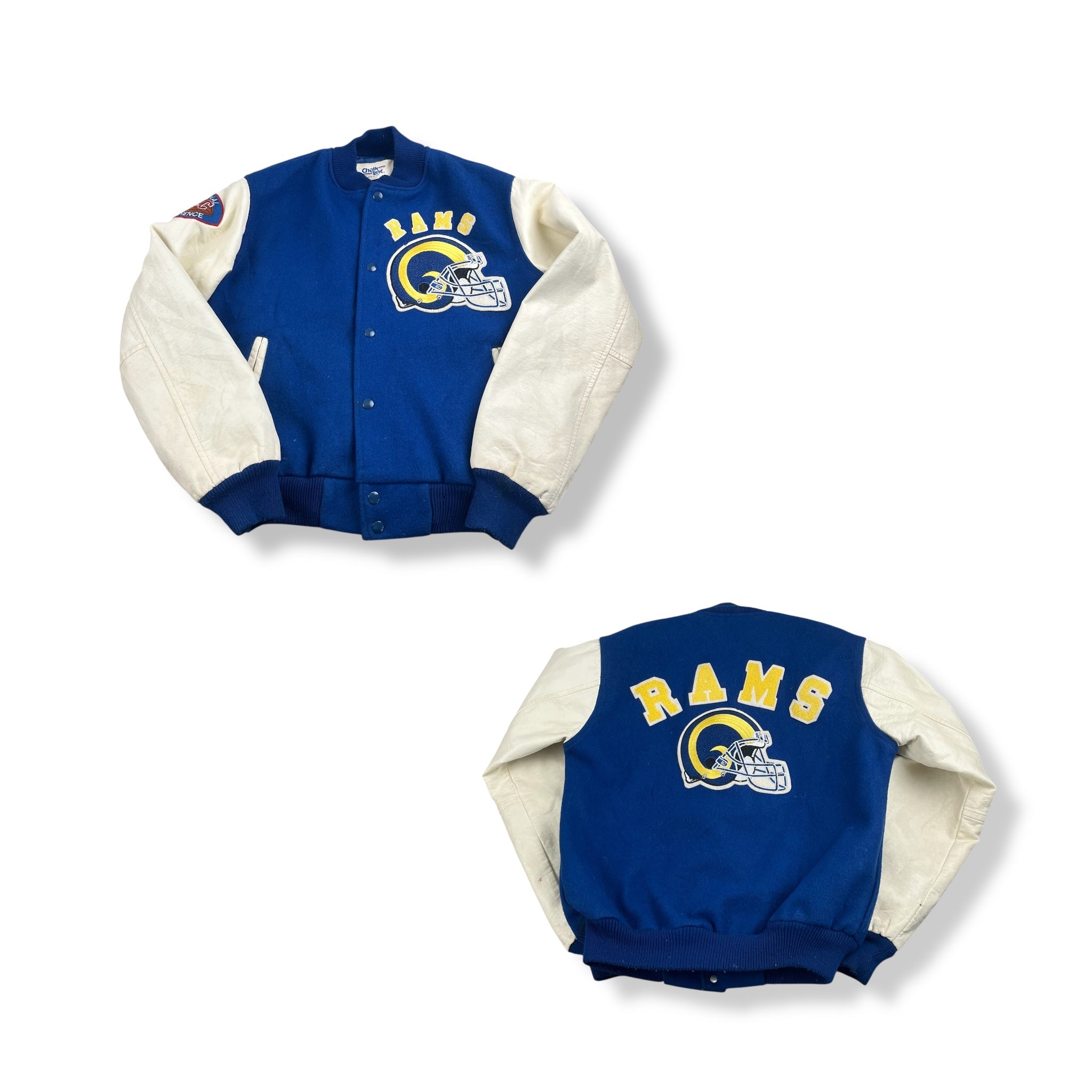 Vintage Chalkline Los Angeles Rams Varsity Jacket Adult Small