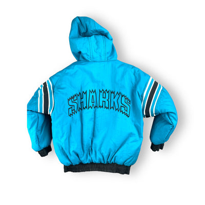 Vintage Pro Player San Jose Sharks Puffer Youth Large