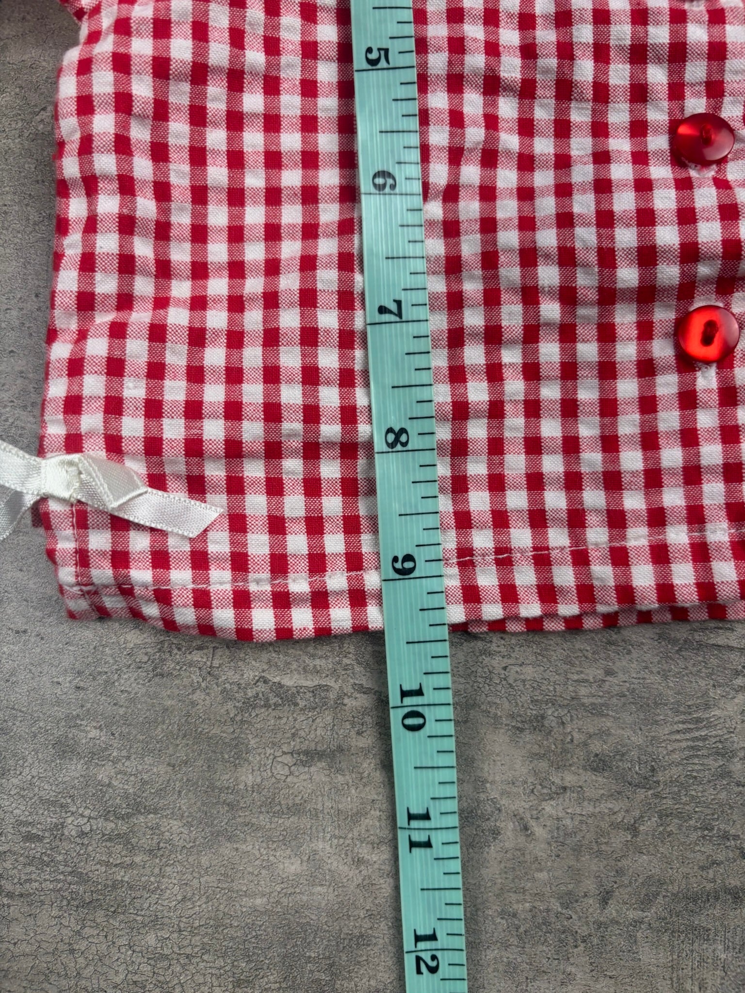 Vintage 102 Dalmatians Gingham Set 6-9 Months