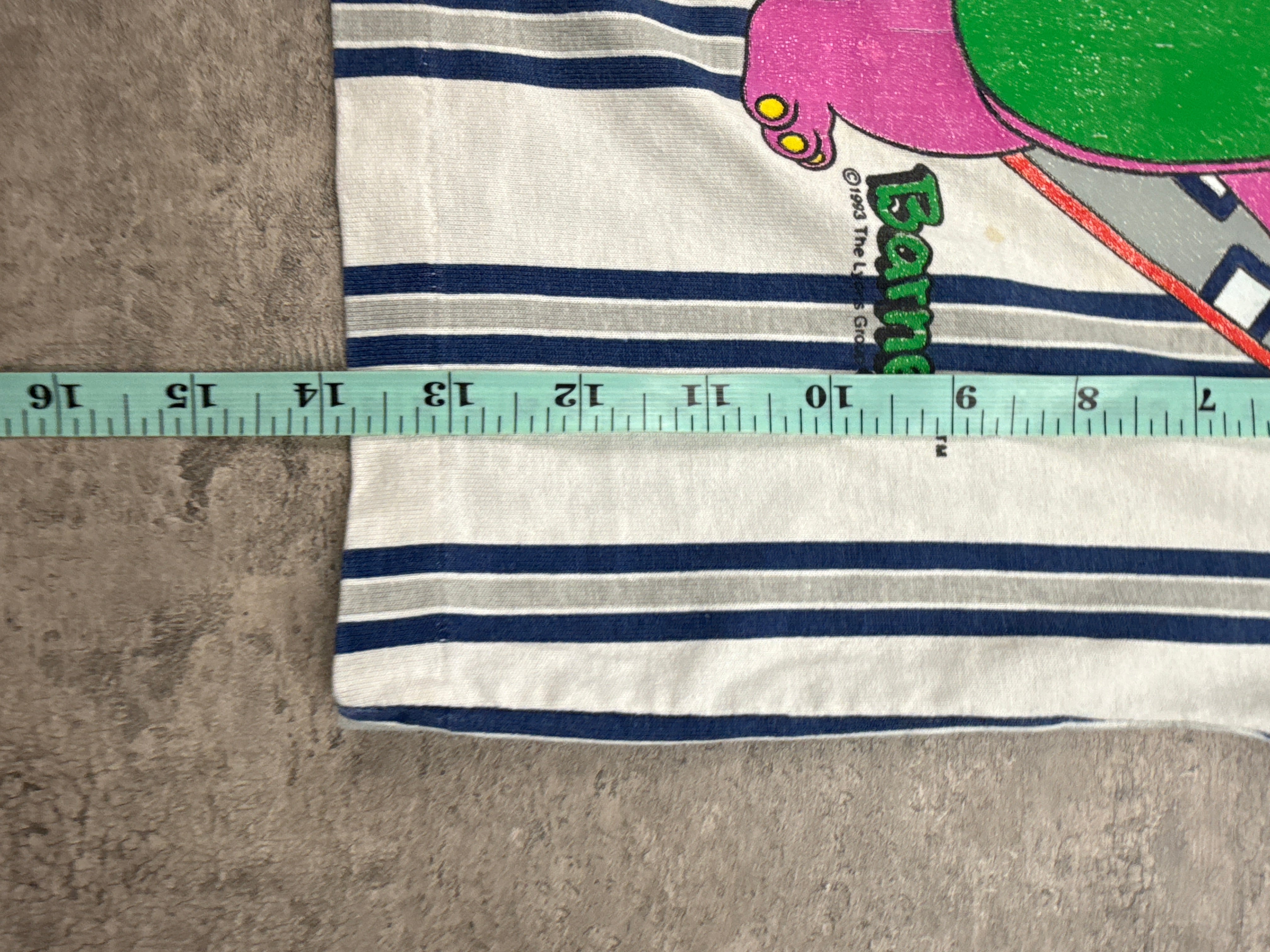 Vintage Barney Baseball 2T