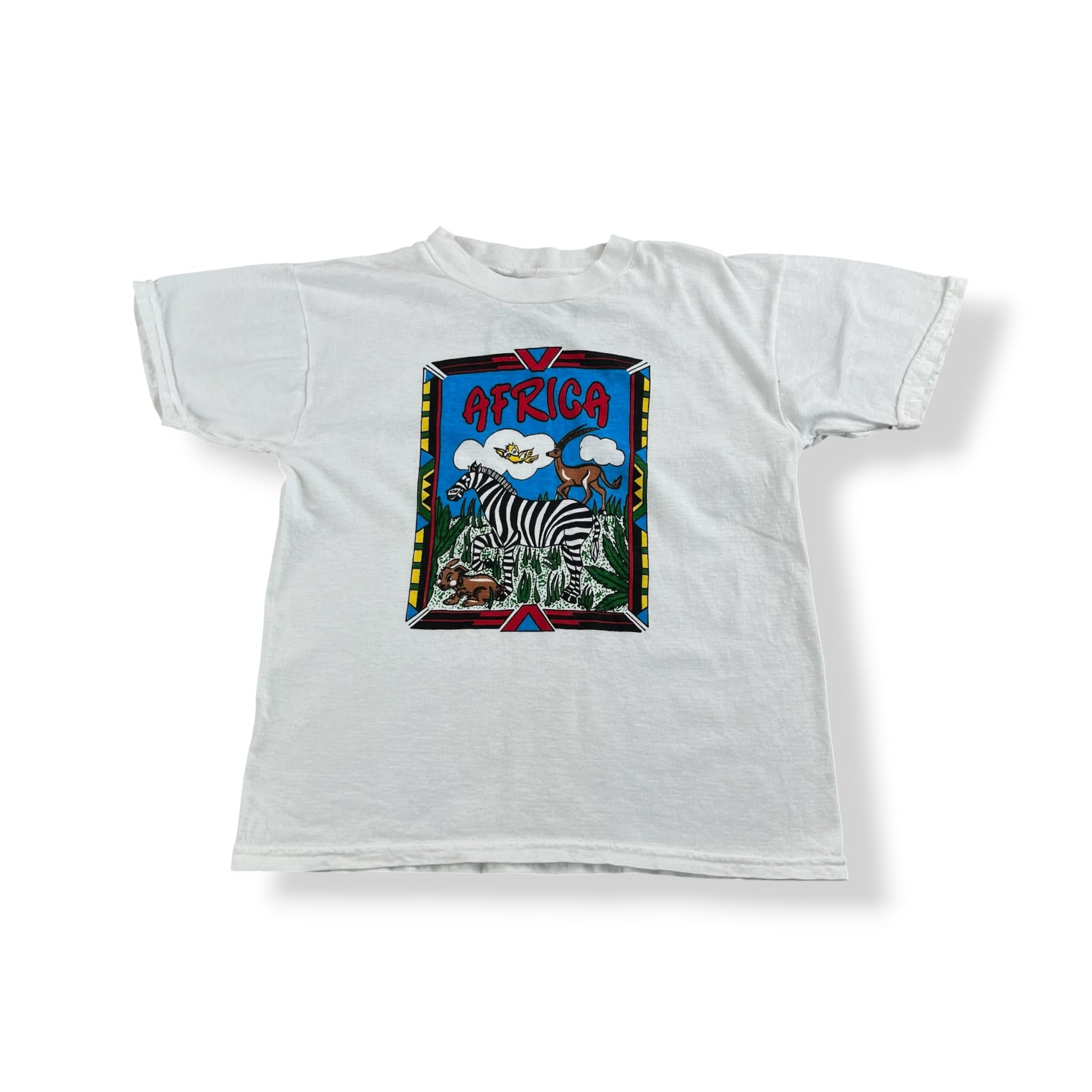 Vintage Africa Souvenir T-Shirt 5/6T