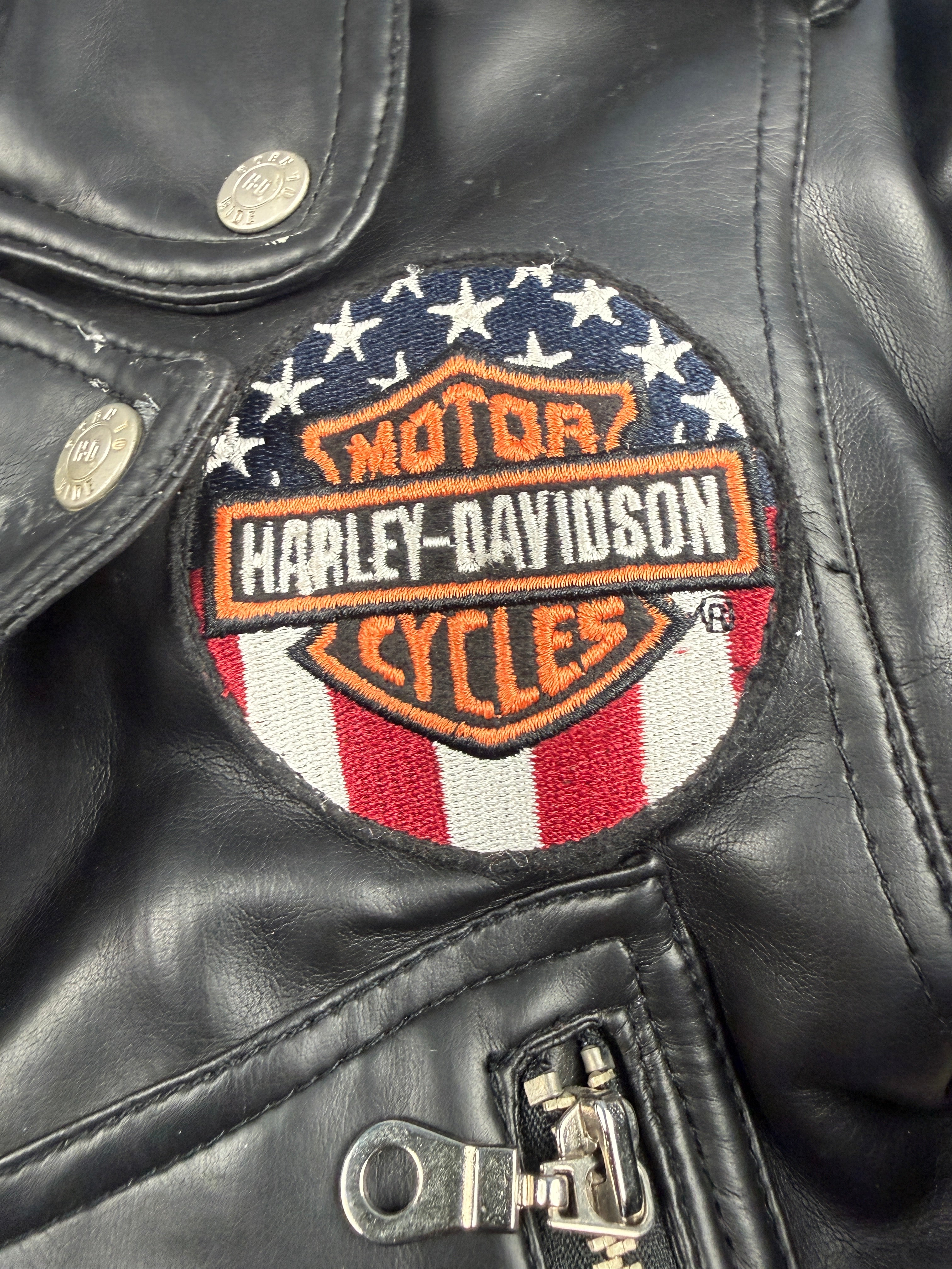 Vintage Harley Davidson Jacket 3/4T