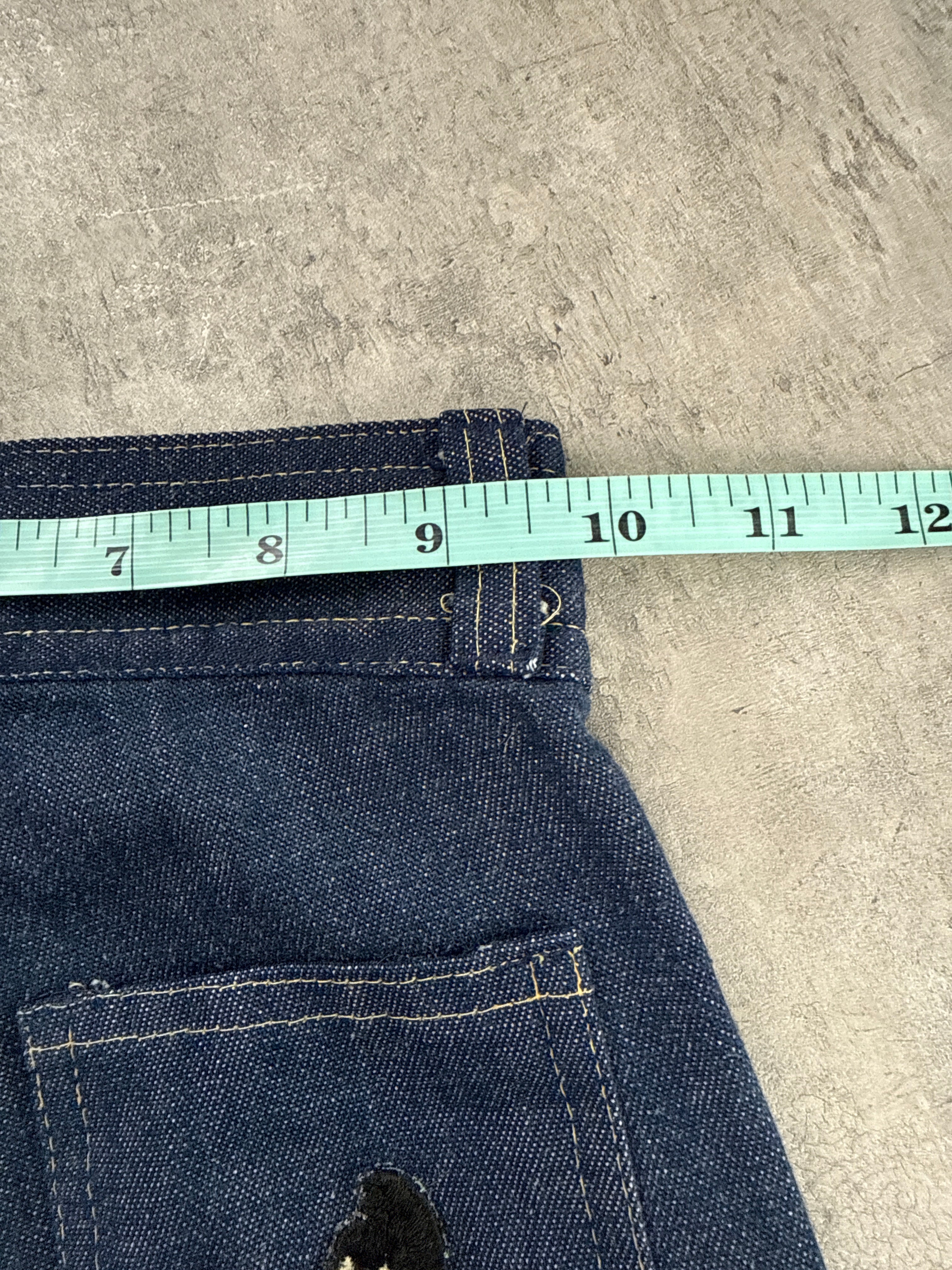 Vintage 70's Daffy Duck Denim Jeans 5/6T