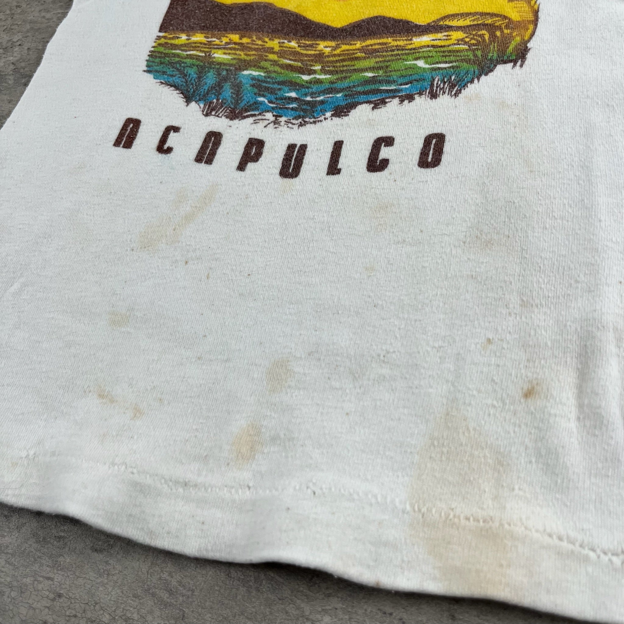 Vintage Acapulco Souvenir Shirt 3T