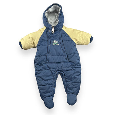 Vintage Notre Dame Snowsuit Romper 18 Months