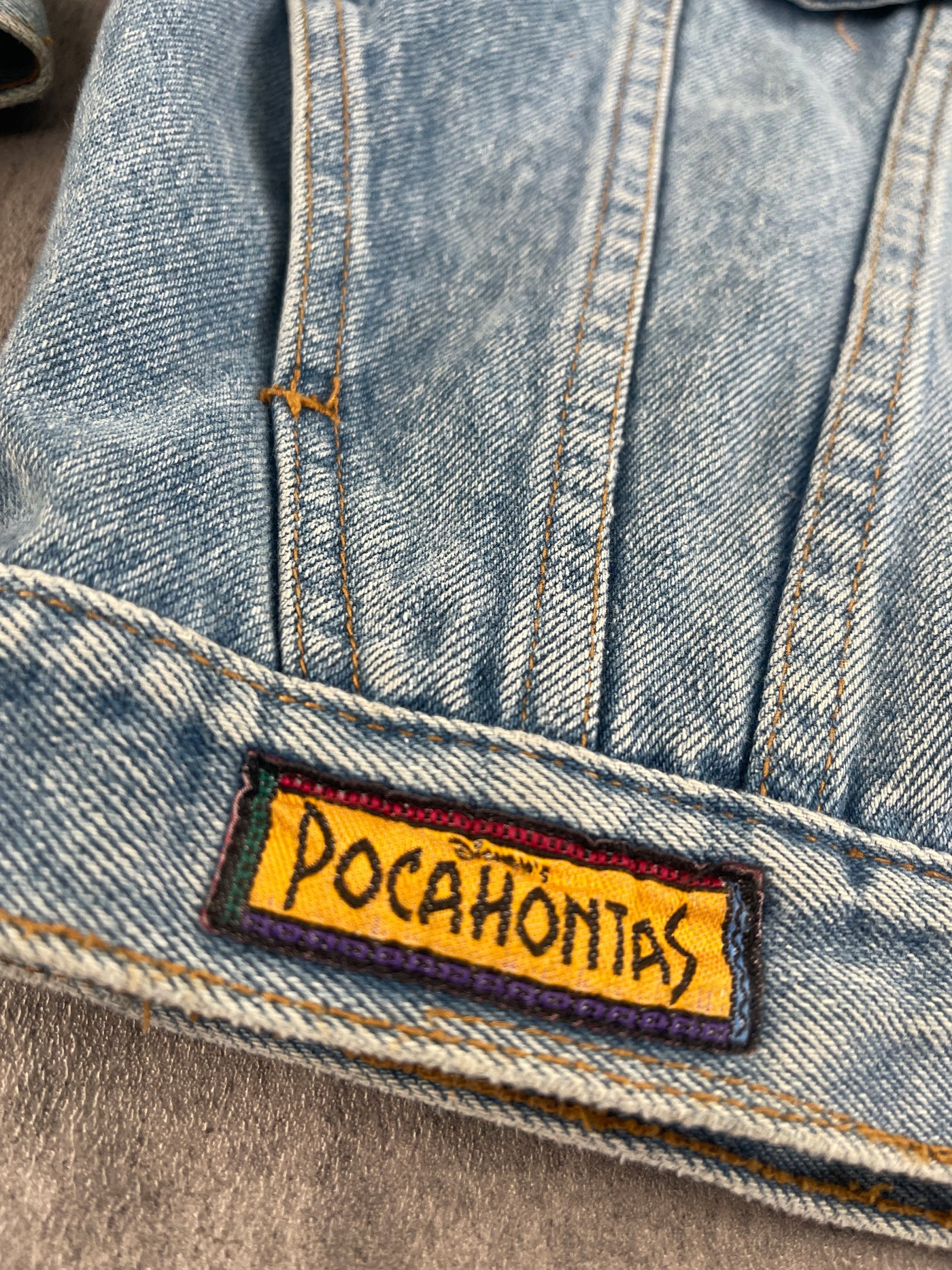 Vintage Pocahontas Denim Jacket 6-8